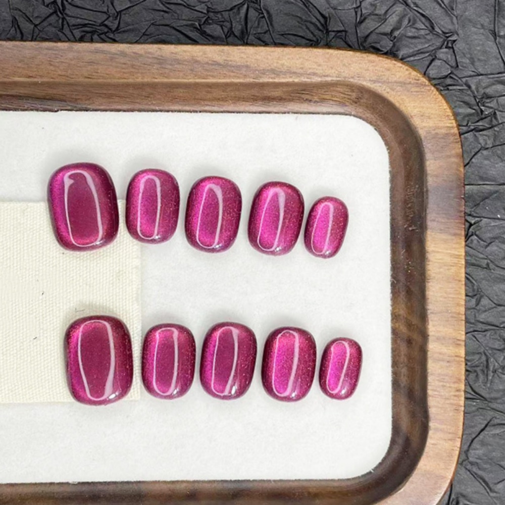 Resin Art Purple - 10 stuks draagbare zomer handgemaakte pers