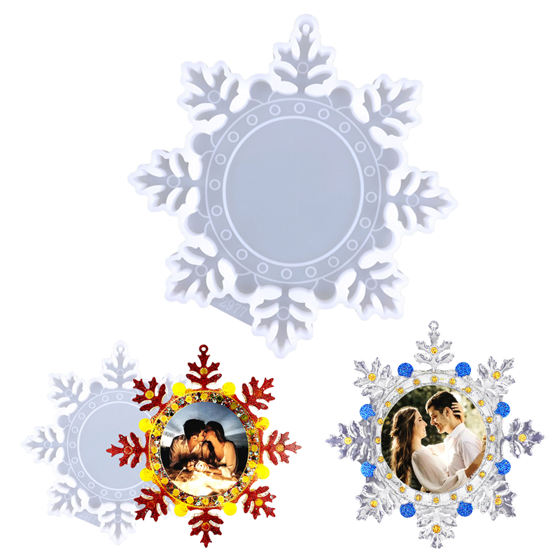 Resin Art Jewellery - Kerst Foto Fotolijst Epoxyhars Siliconen Mal