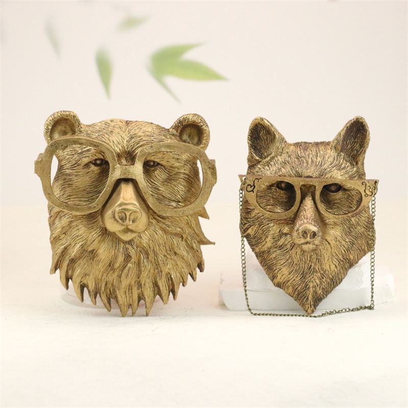 Resin Art For Wedding Gift - Vintage koperen hars dieren wanddecoratie rustieke