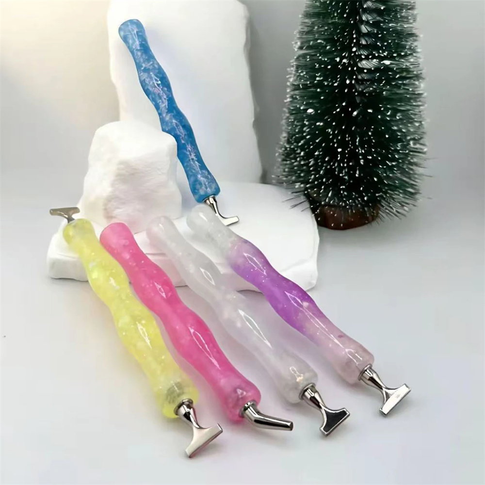 Resin Art Glitter - Nieuwe golvende hars diamant schilderpen met