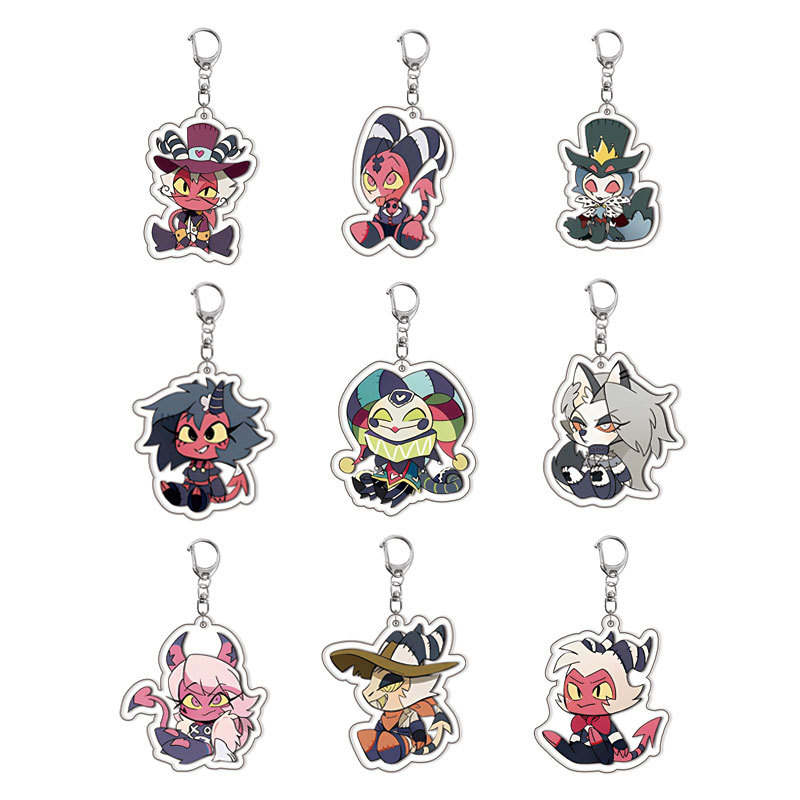 Resin Art Hanging - Hazbin Hotel Nieuwe Acryl Populaire Anime