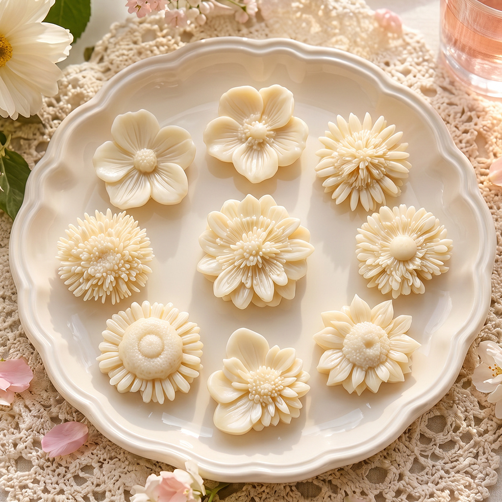 Resin Art Jewellery - Bloemen siliconen malset voor hars, was,
