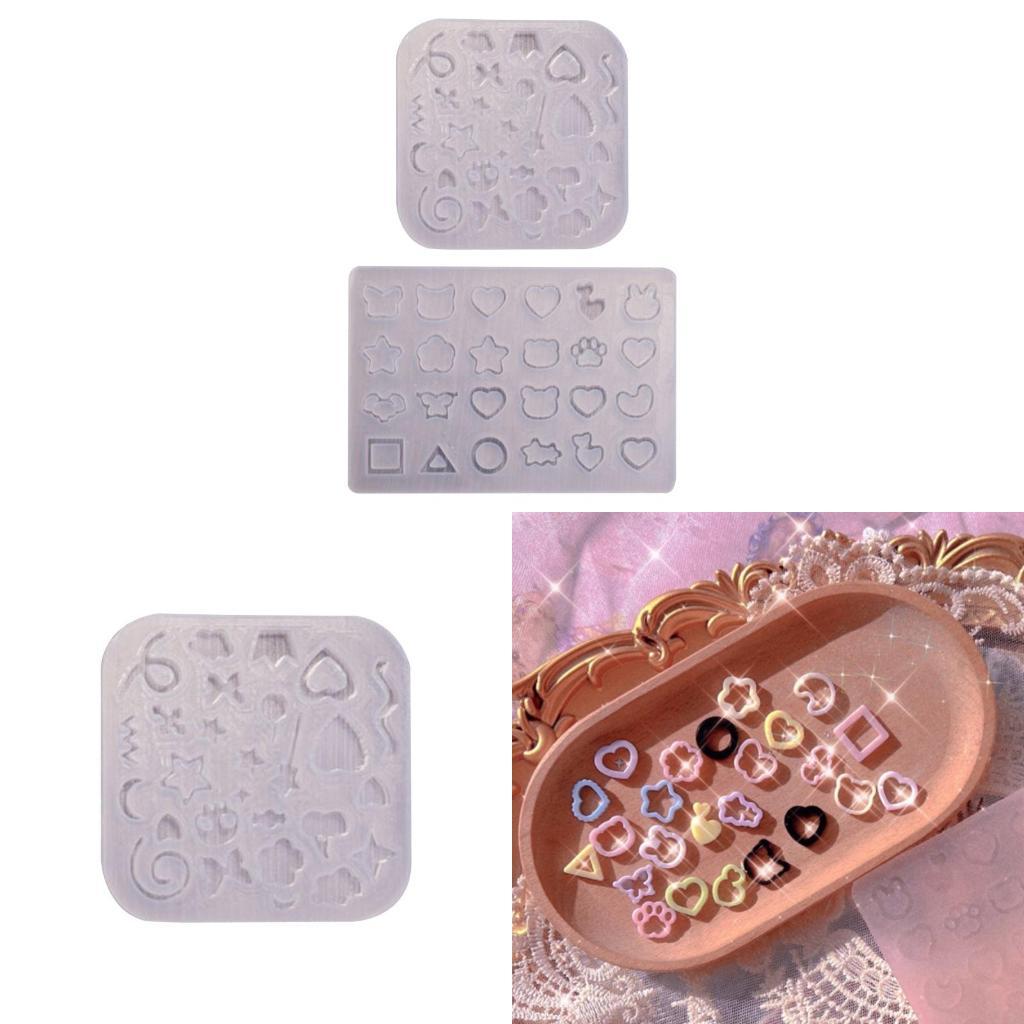 Resin Art Equipment - Drijfzand sleutelhanger siliconen mal hars gieten