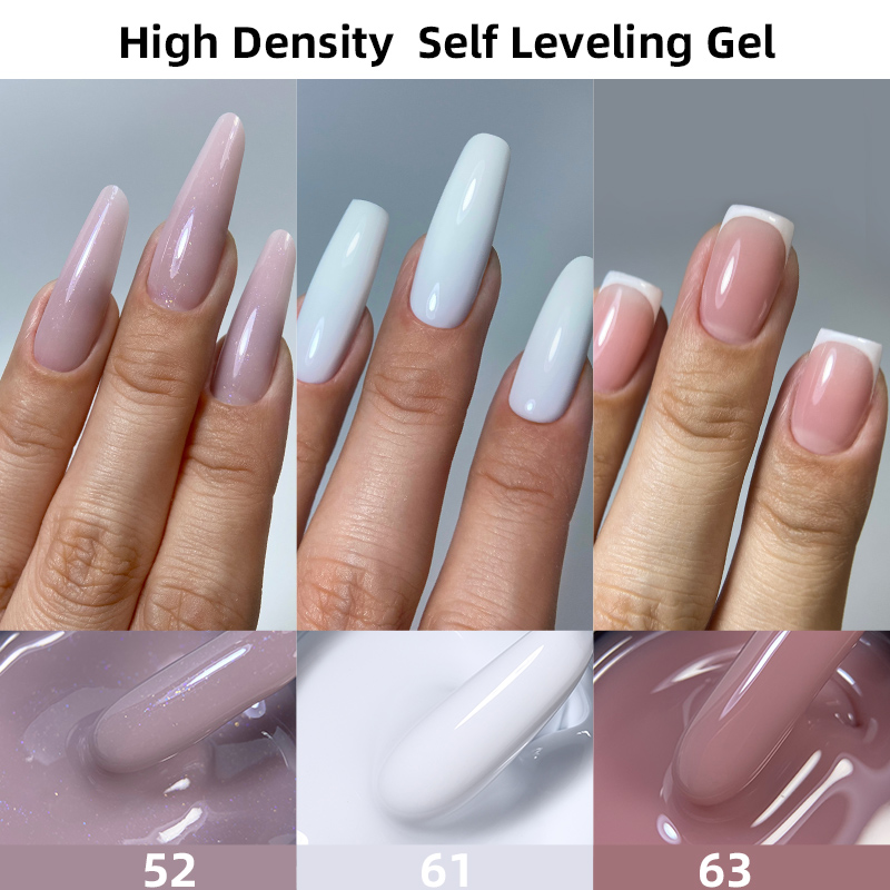 Resin Art Purple - MSHARE 50g Roze Builder Nagelgel voor