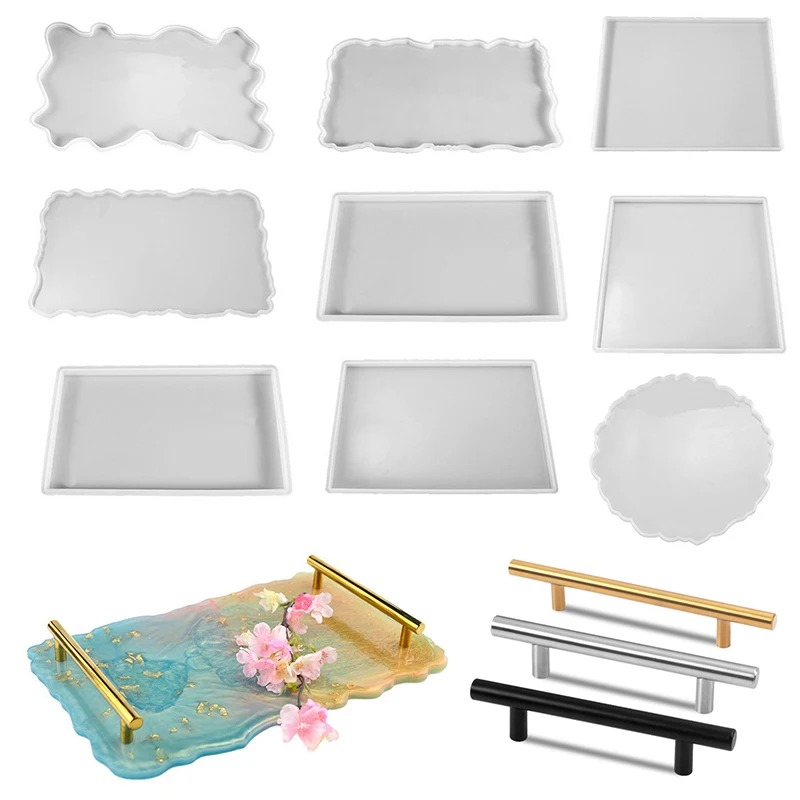 Resin Art Equipment - Lade Epoxyhars Siliconen Mal DIY Grote