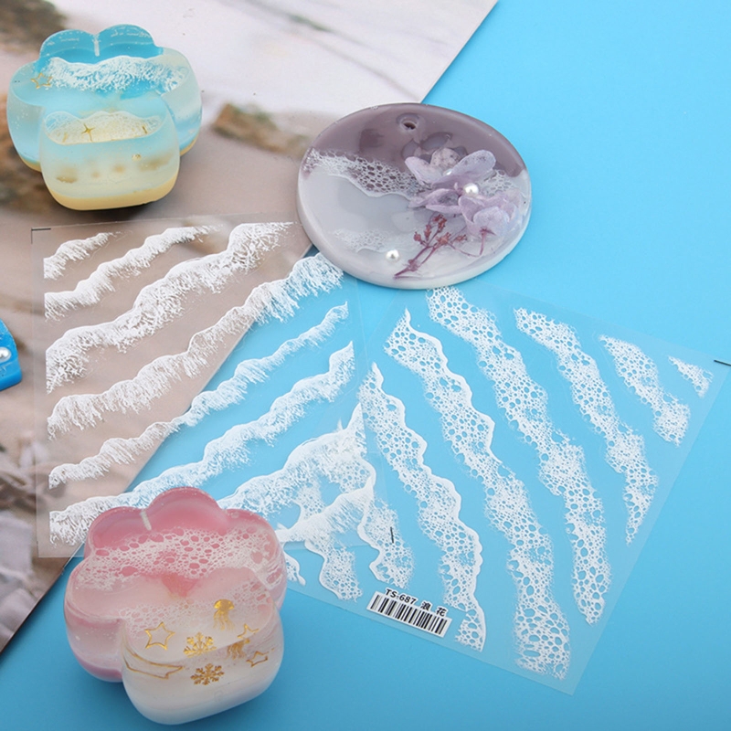 Resin Art Equipment - Golfsticker Harsvuller Kristal Epoxyhars Vulmateriaal Diy