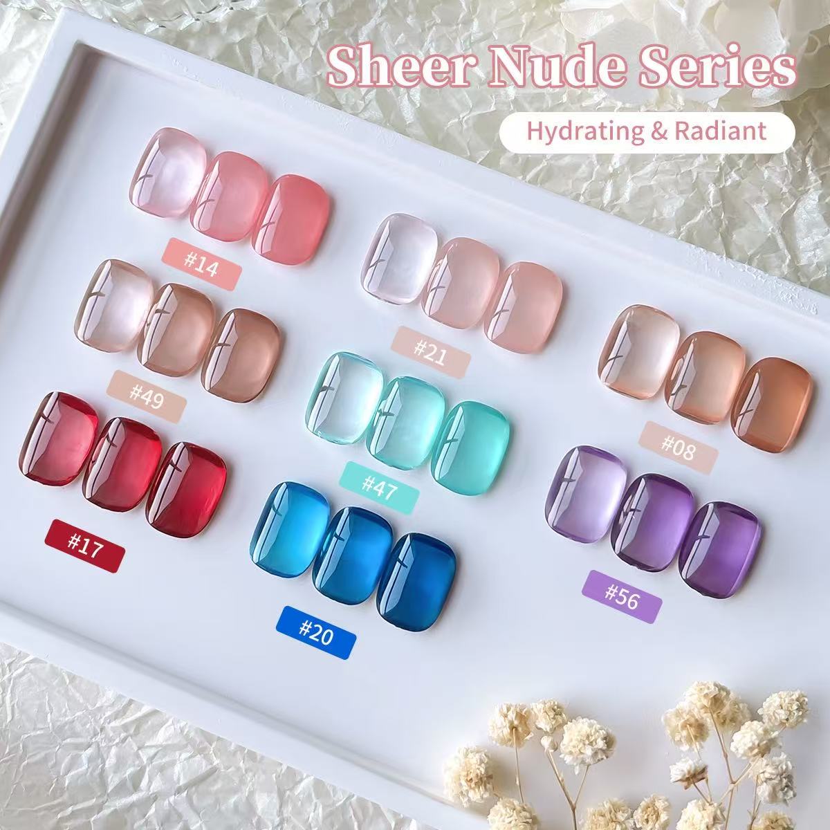 8 kleuren gel nagellak kit 15  - Uv Lamp Nail Resin recensie en prijs