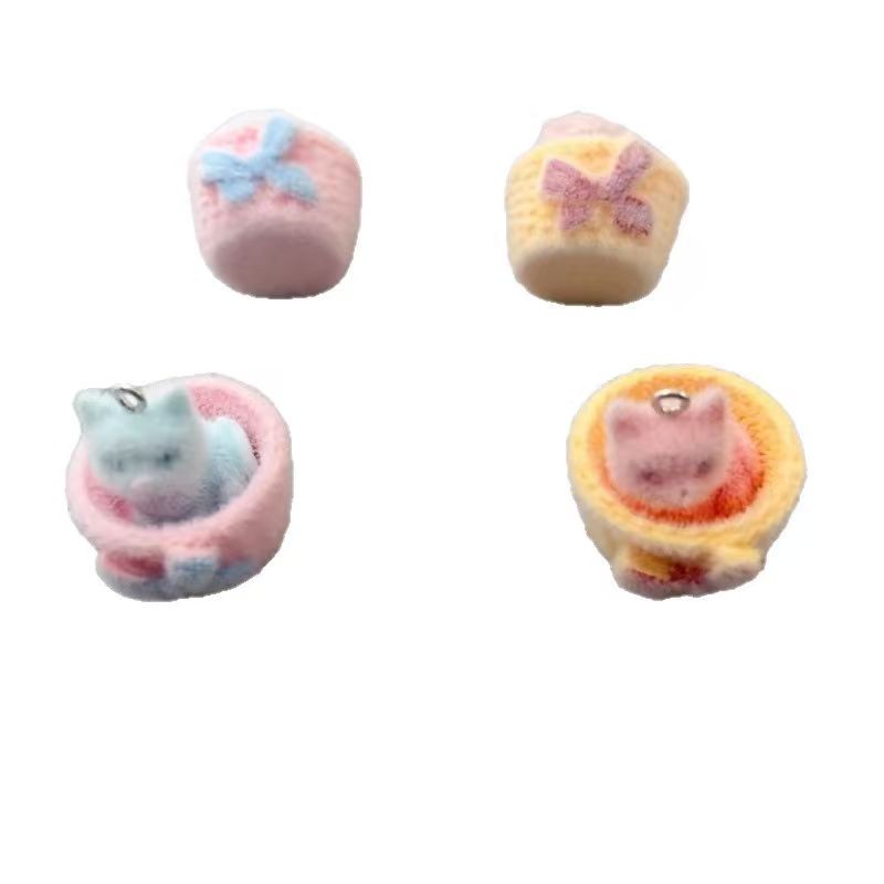 4 stuks 3D pluche hars kattenh - Resin Art Hanging recensie en prijs