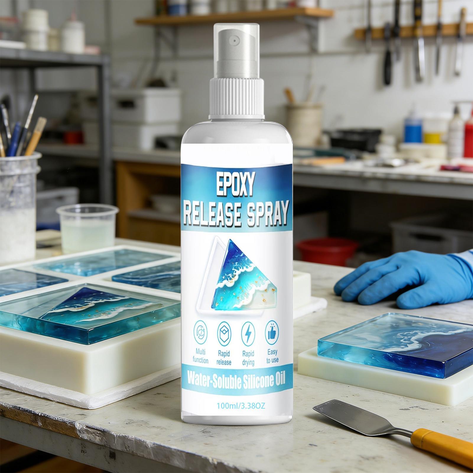 Siliconen ontvormspray Epoxy o - Resin Art Guide recensie en prijs