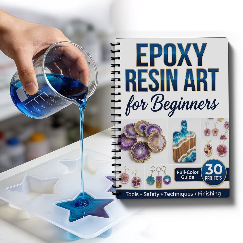 Stap-voor-stap handboek voor e - Resin Art Tutorial recensie en prijs