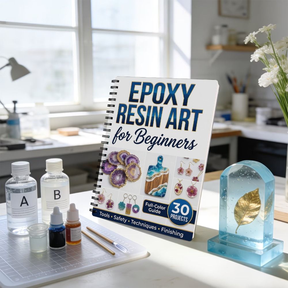 Stap-voor-stap handboek voor e - Resin Art Tutorial recensie en prijs