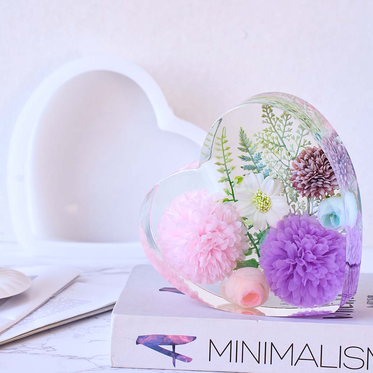 Grote liefde siliconen mal DIY - Resin Art Guide recensie en prijs