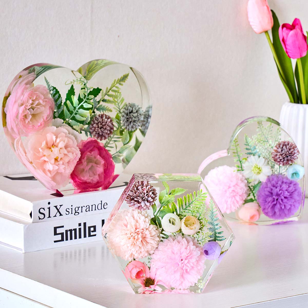Grote liefde siliconen mal DIY - Resin Art Guide recensie en prijs