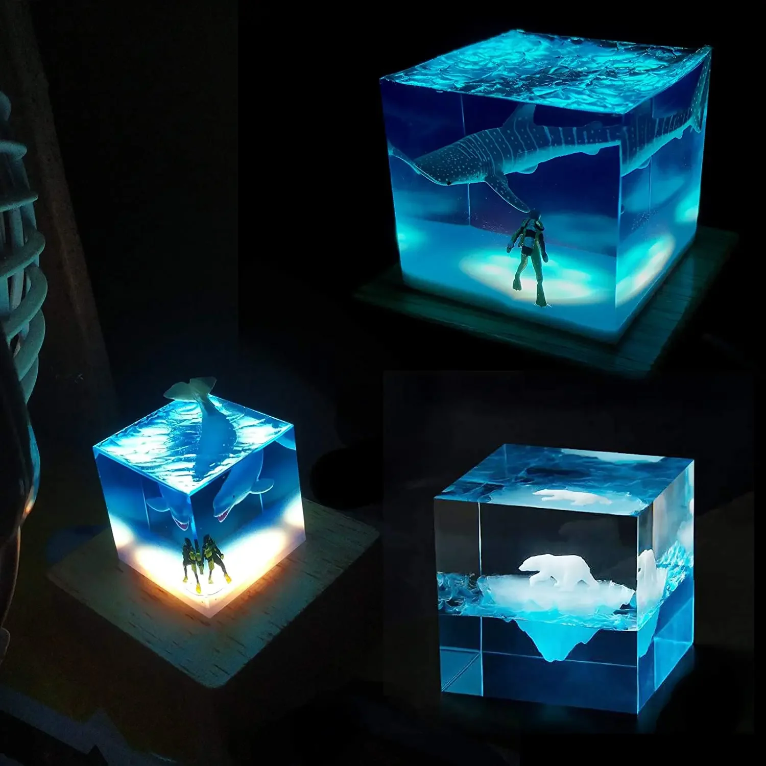Vierkante lichte harsvorm, led - Resin Art Equipment recensie en prijs