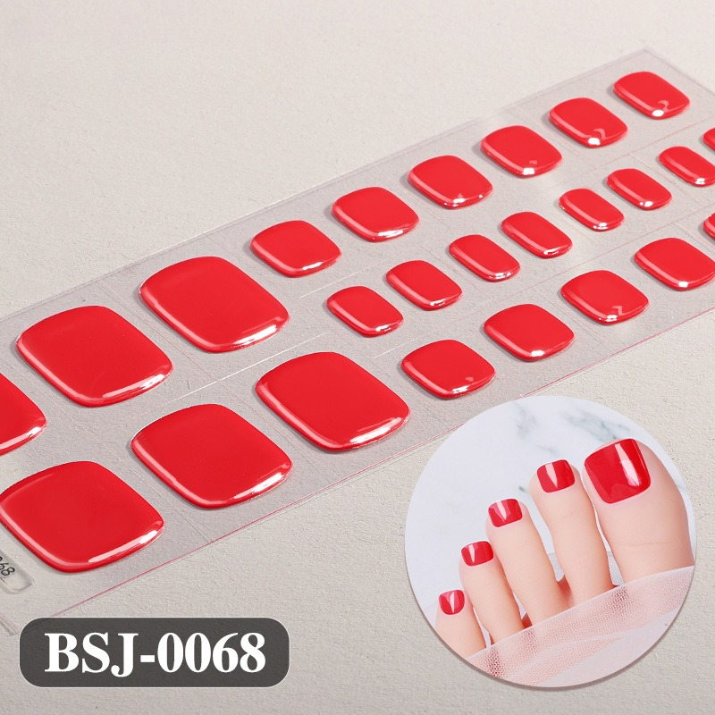 Pure kleur teengel nagelsticke - Uv Lamp Nail Resin recensie en prijs
