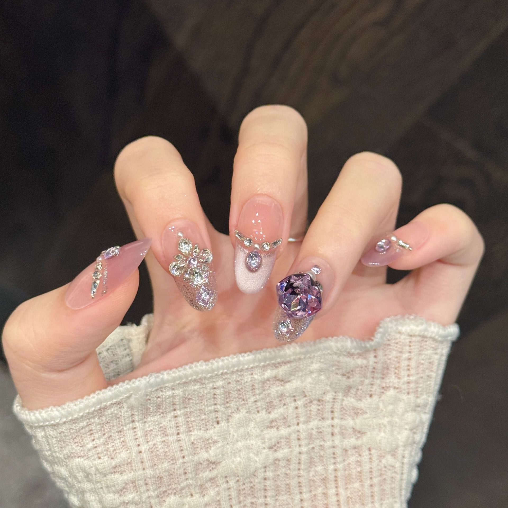 10 stuks pure handgeperste kis - Resin Art Purple recensie en prijs