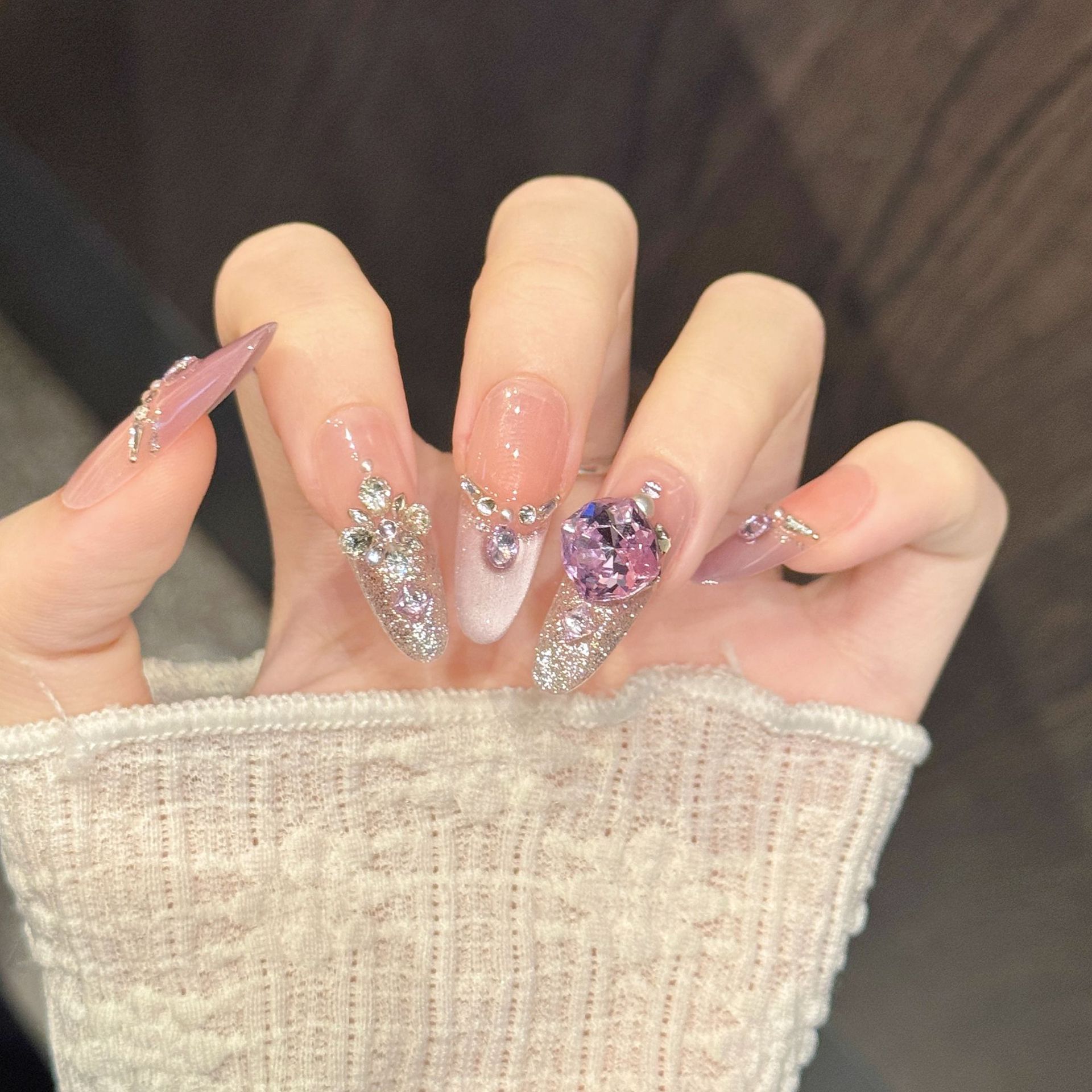 10 stuks pure handgeperste kis - Resin Art Purple recensie en prijs