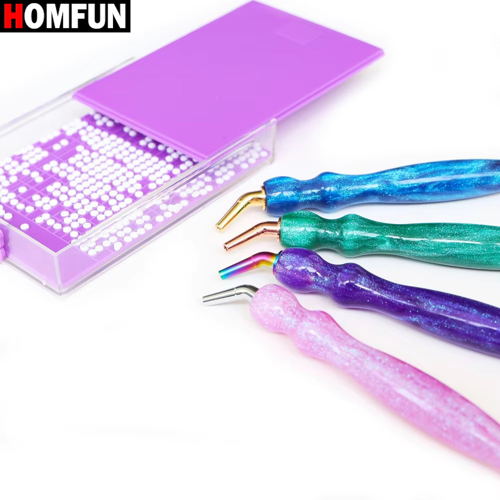 Homfun 5d Diamond Painting Pen - Resin Art Purple recensie en prijs