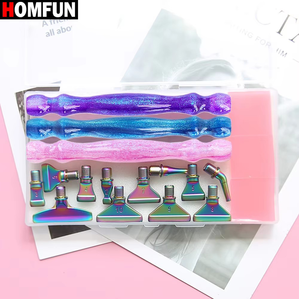 Homfun 5d Diamond Painting Pen - Resin Art Purple recensie en prijs