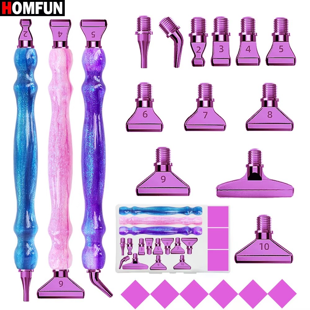 Homfun 5d Diamond Painting Pen - Resin Art Purple recensie en prijs