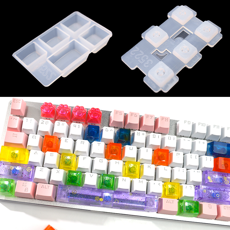 Key Cap Resin Mold Silicone Ke - Resin Art Equipment recensie en prijs