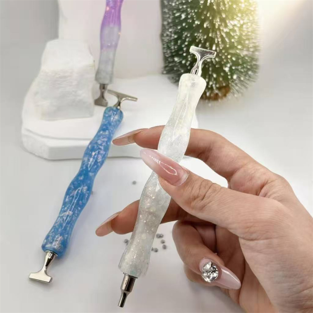 Nieuwe golvende hars diamant s - Resin Art Glitter recensie en prijs