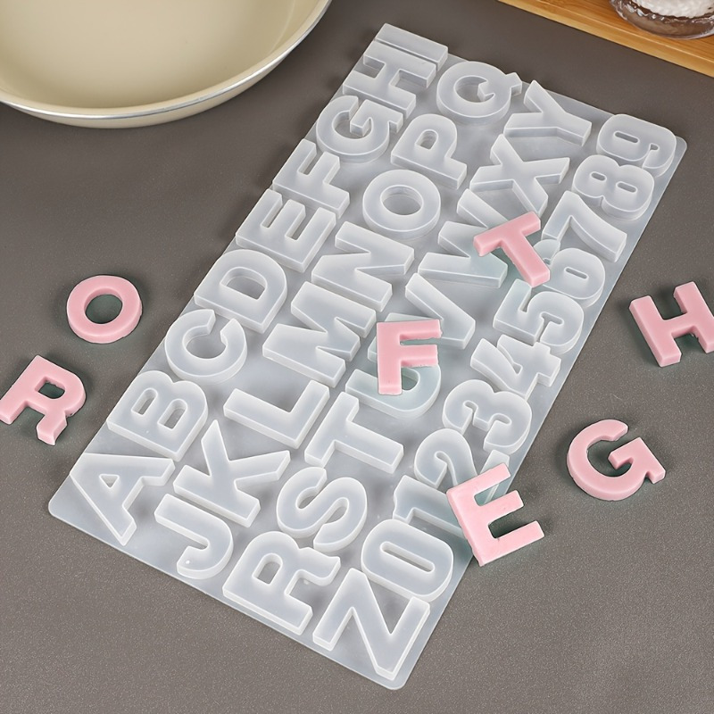 Letter A tot Z hangers silicon - Resin Art Jewellery recensie en prijs