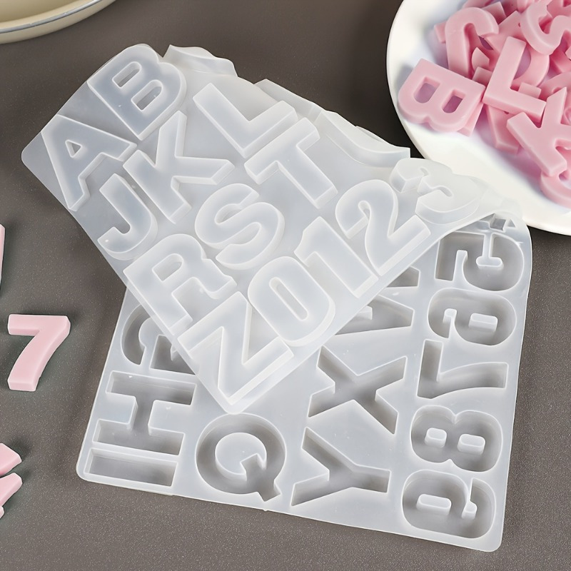 Letter A tot Z hangers silicon - Resin Art Jewellery recensie en prijs