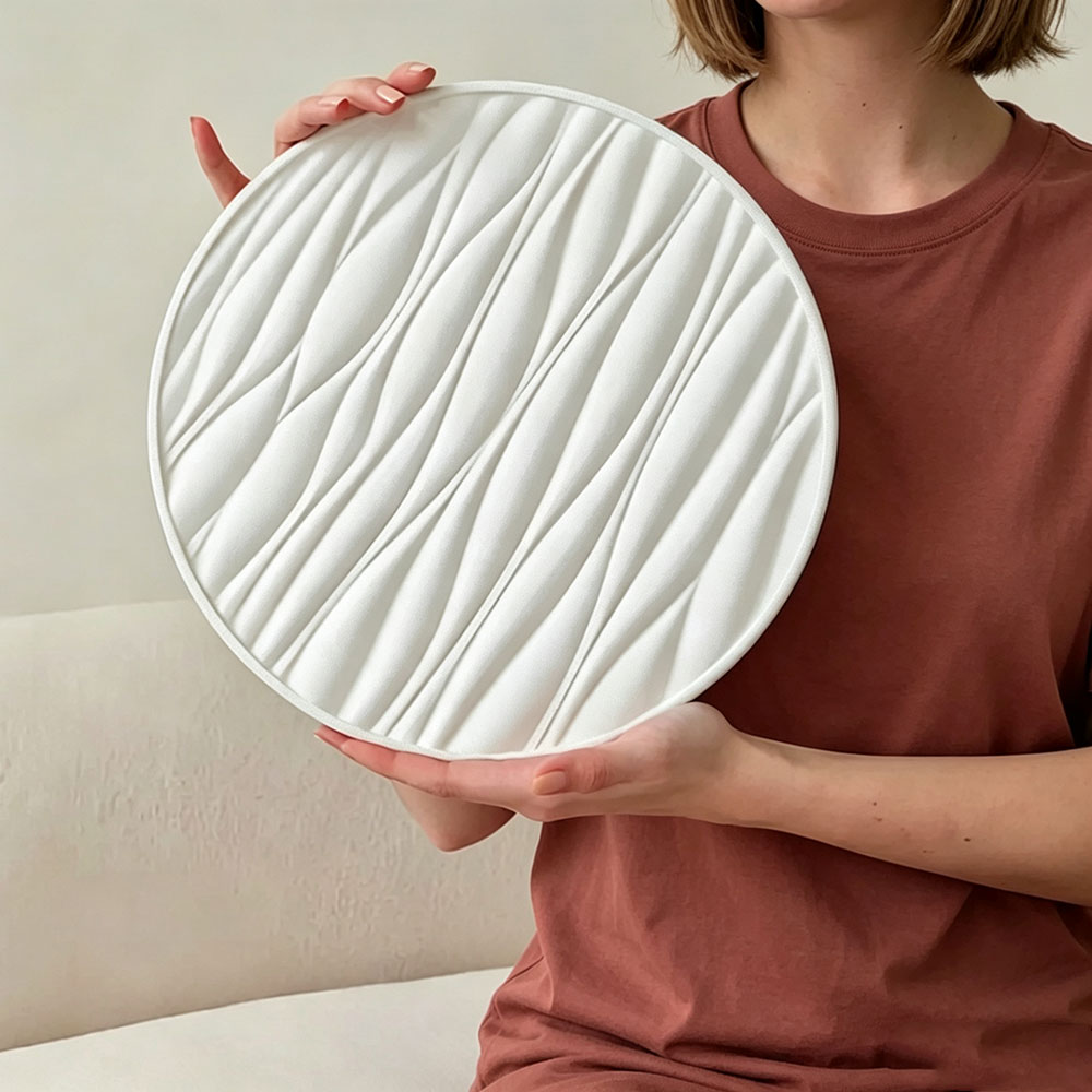 Grote ronde siliconen mal voor - Resin Art Liquid recensie en prijs