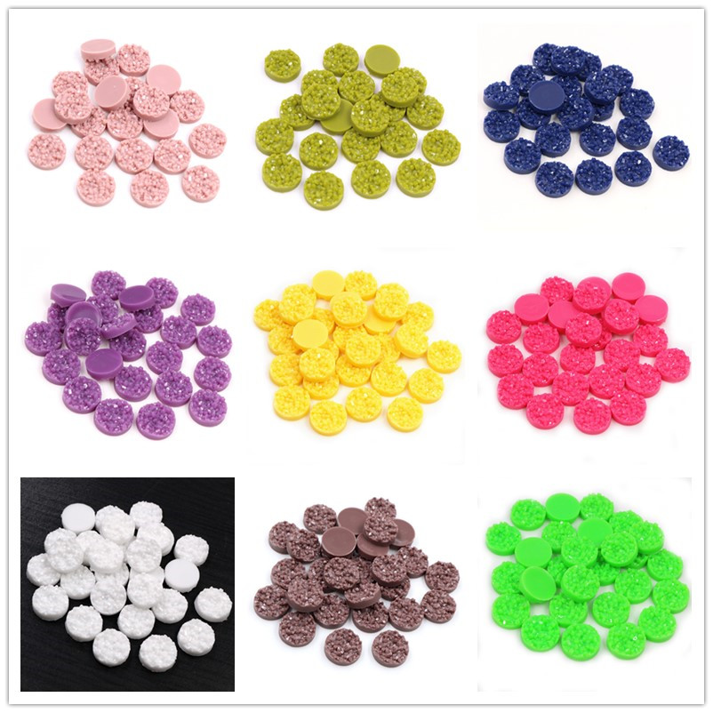 40pcs Hars Druzy Cabochons Dom - Resin Art Notes recensie en prijs