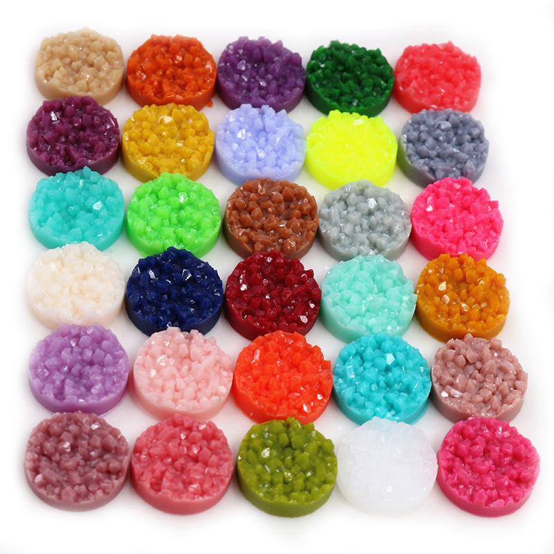40pcs Hars Druzy Cabochons Dom - Resin Art Notes recensie en prijs
