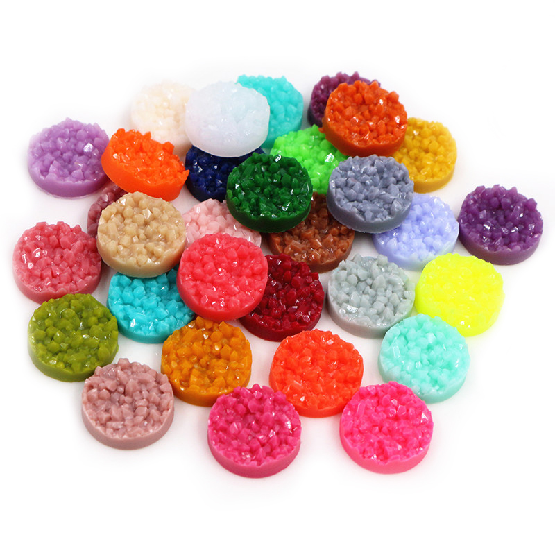 40pcs Hars Druzy Cabochons Dom - Resin Art Notes recensie en prijs