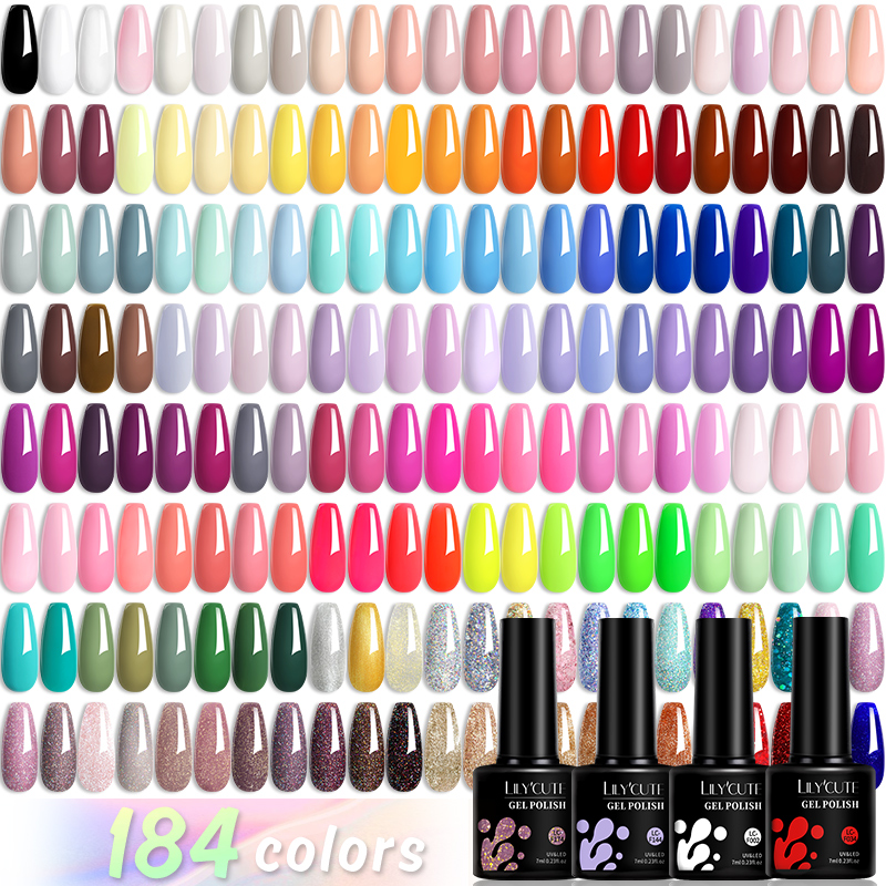 LILYCUTE 184 Kleuren 7 ML Gel  - Resin Art Purple recensie en prijs