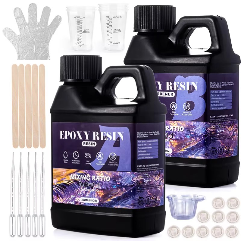 Easy Mix 1:1 Epoxyhars Kit Kri - Resin Art Liquid recensie en prijs