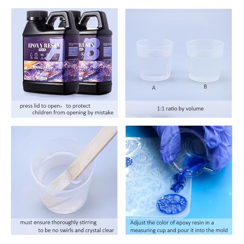 Easy Mix 1:1 Epoxyhars Kit Kri - Resin Art Liquid recensie en prijs