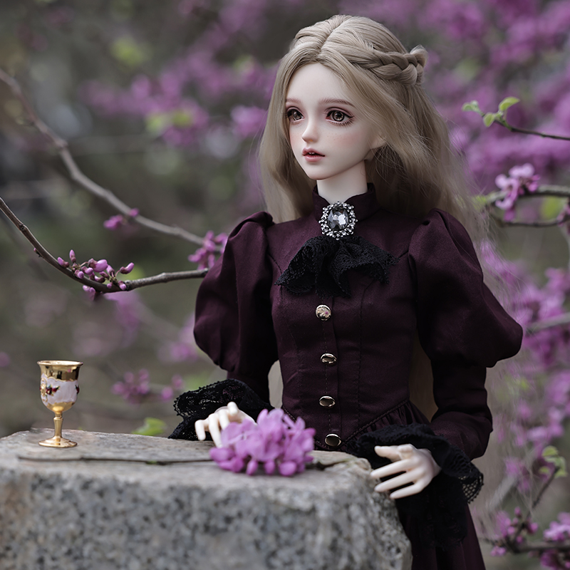 Elina Bjd Pop 1/3 Mooie Elegan - Resin Art Purple recensie en prijs