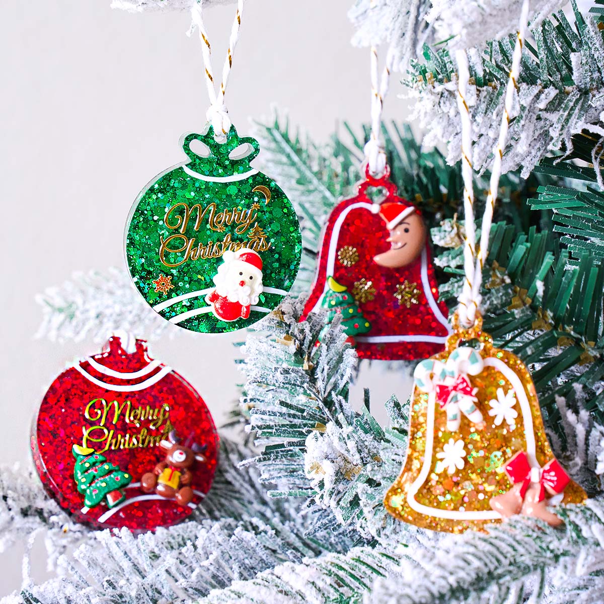 Kerst Tag Hanger Siliconen Mal - Resin Art Guide recensie en prijs