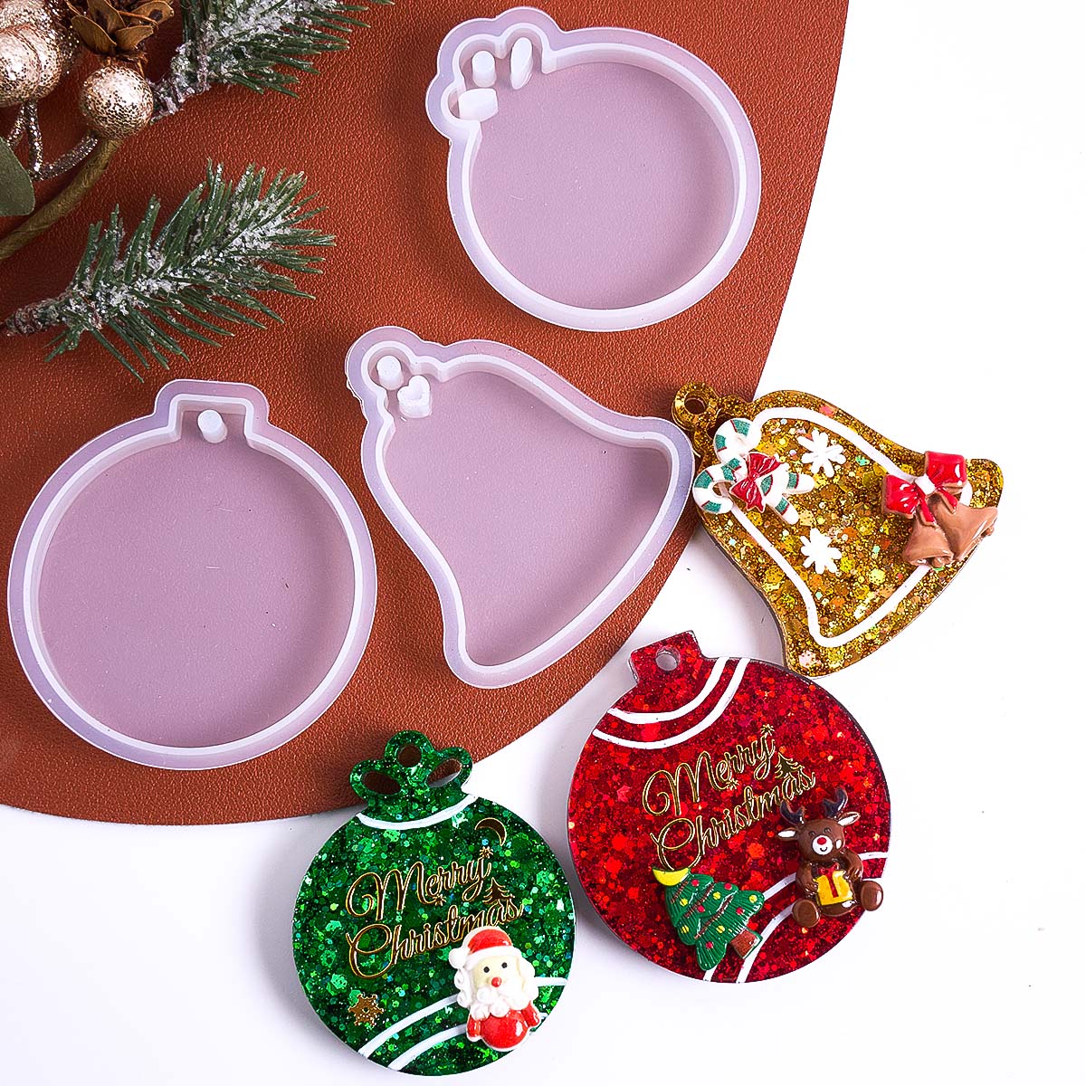 Kerst Tag Hanger Siliconen Mal - Resin Art Guide recensie en prijs