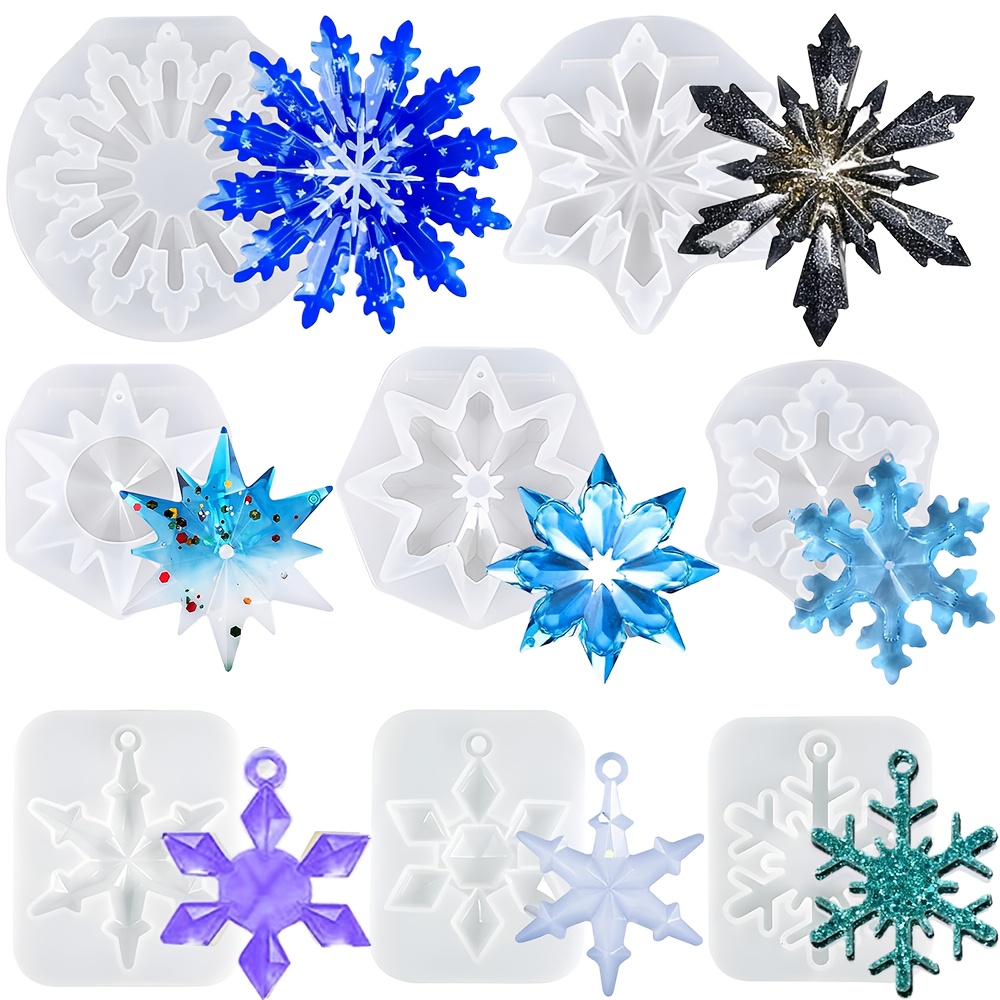 Hars gietvormen kerstversierin - Resin Art Guide recensie en prijs
