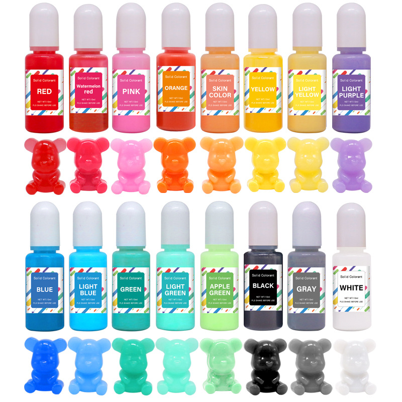 DIY Epoxyhars Pigment Kit Kaar - Resin Art Liquid recensie en prijs
