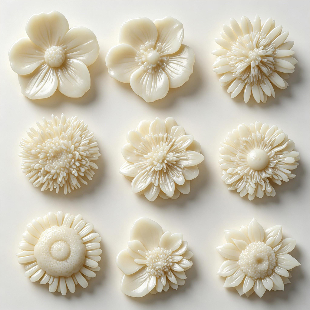 Bloemen siliconen malset voor  - Resin Art Jewellery recensie en prijs