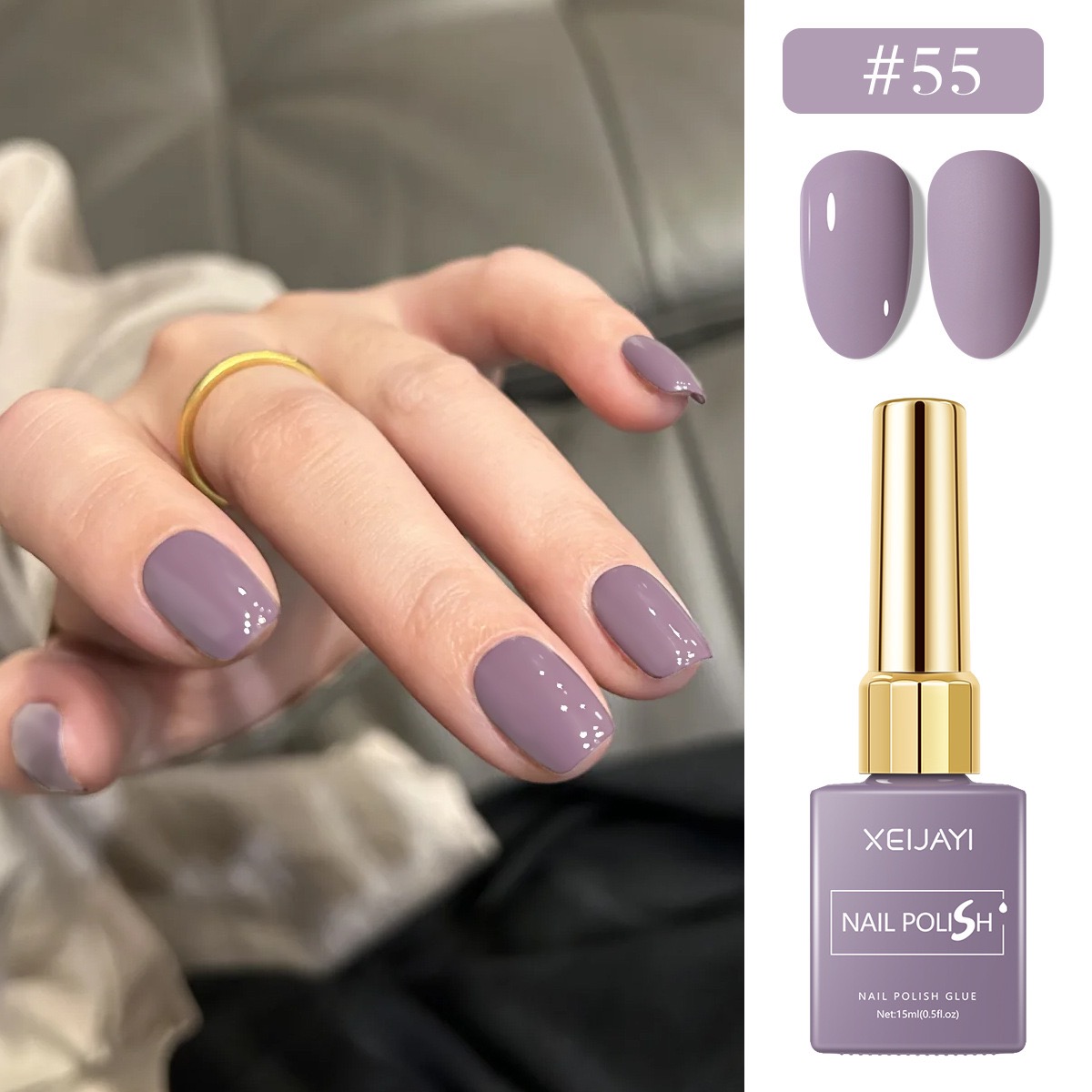 6 STKS/SET 15 ml Gel Nagellak  - Resin Art Purple recensie en prijs