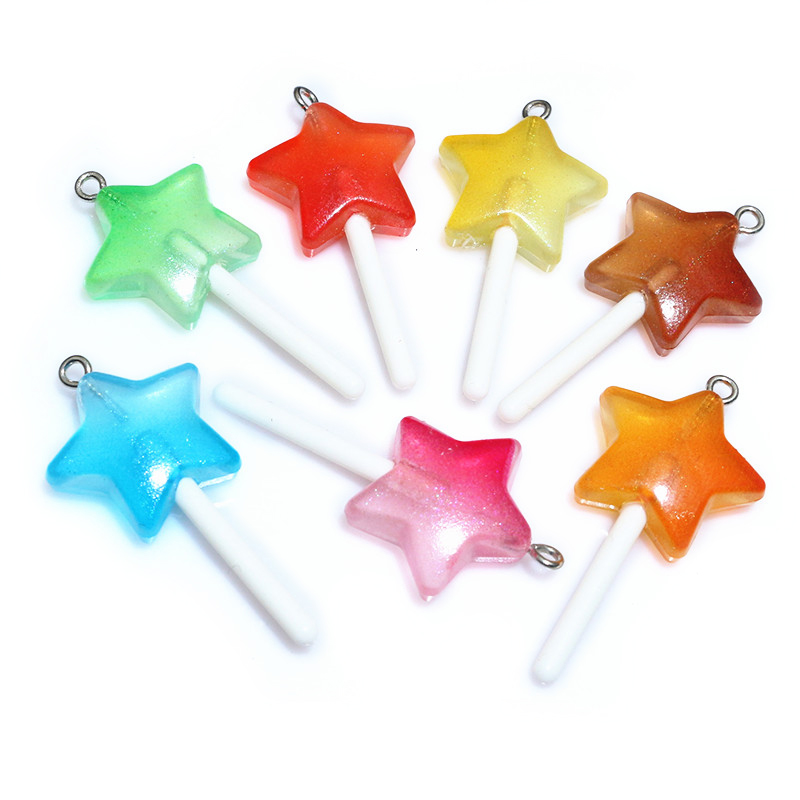 10 stuks hars hangers glanzend - Resin Art Glitter recensie en prijs