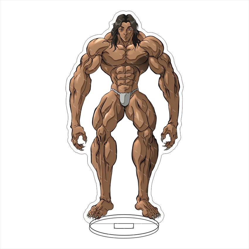 Grappler Baki Baki Hanma Acryl - Resin Art Hanging recensie en prijs