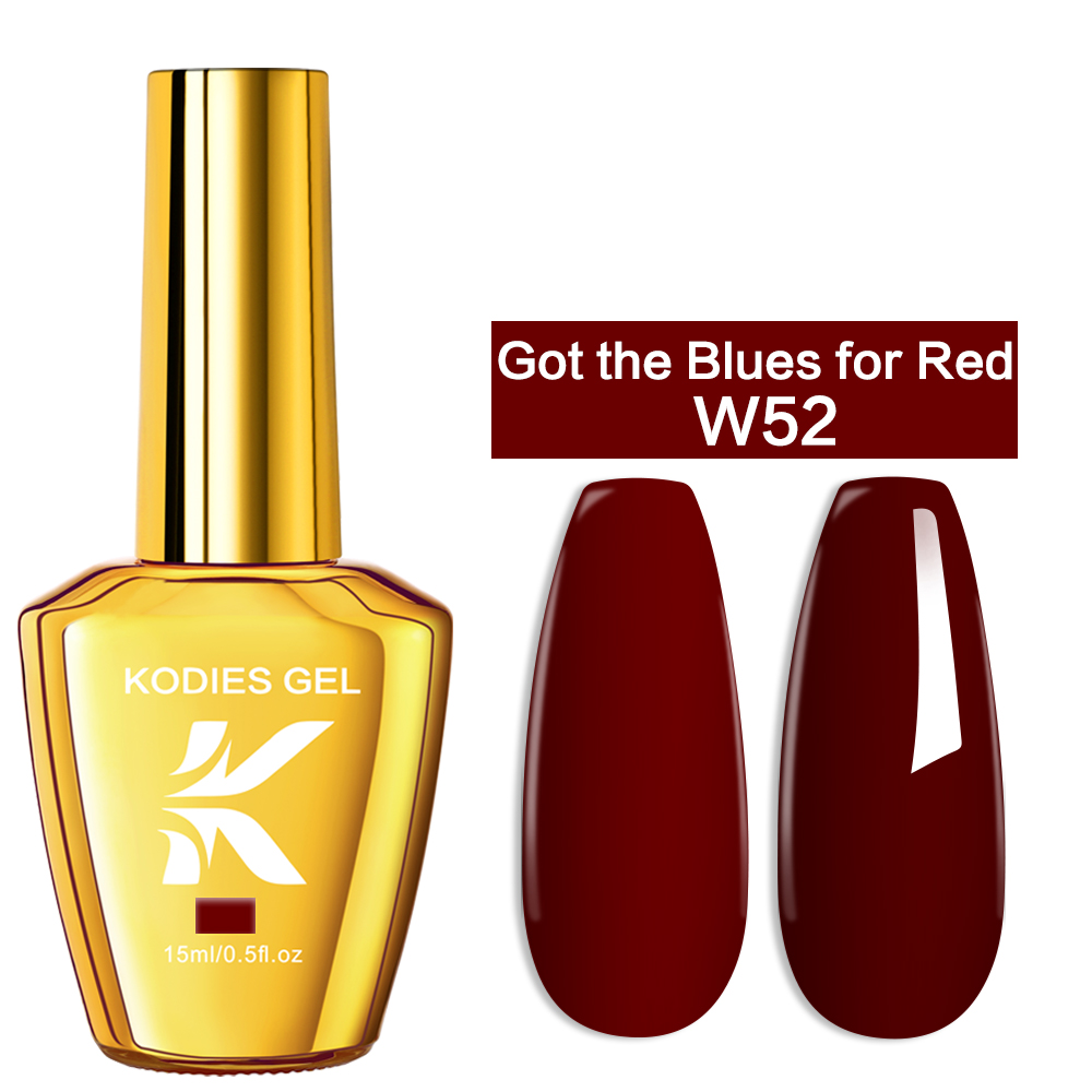 KODIES GEL Bordeaux Rode Gel N - Uv Lamp Nail Resin recensie en prijs