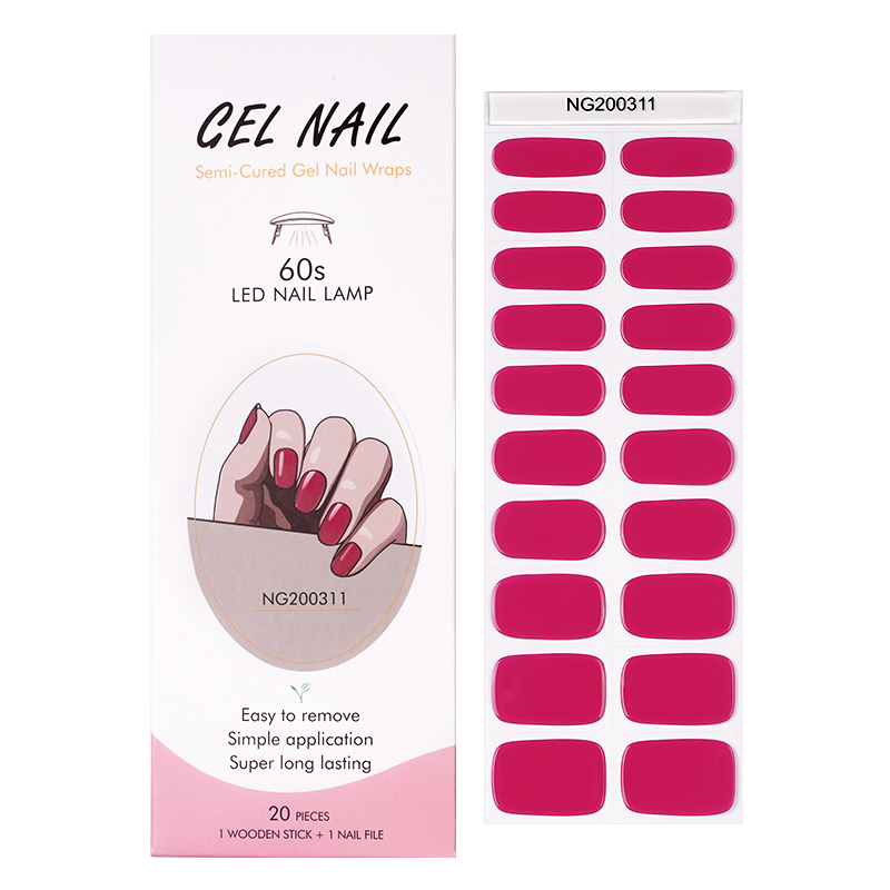 Huizi French Gel Nail Strips P - Uv Lamp Nail Resin recensie en prijs