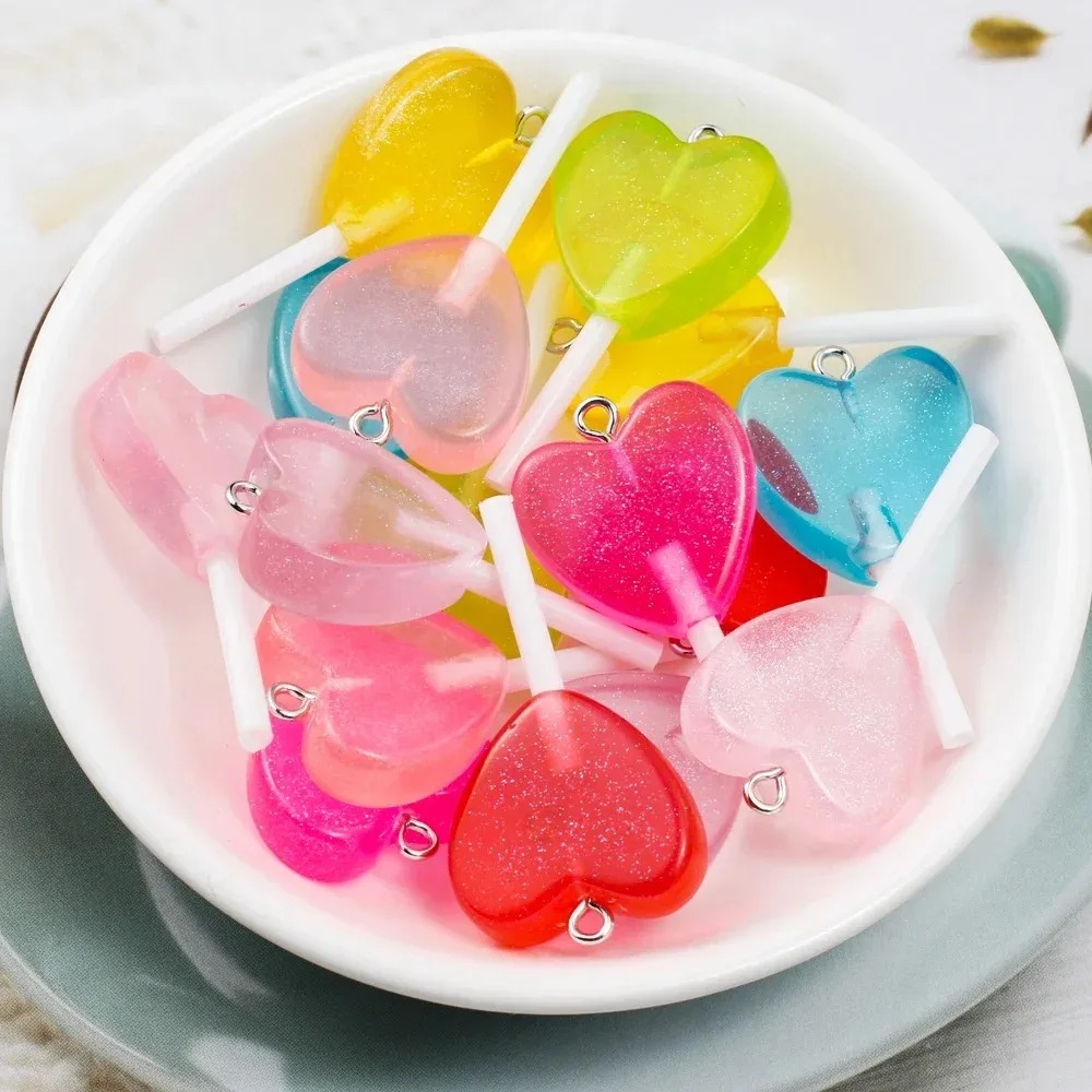 10 stuks Kawaii Glanzende Hart - Resin Art Glitter recensie en prijs