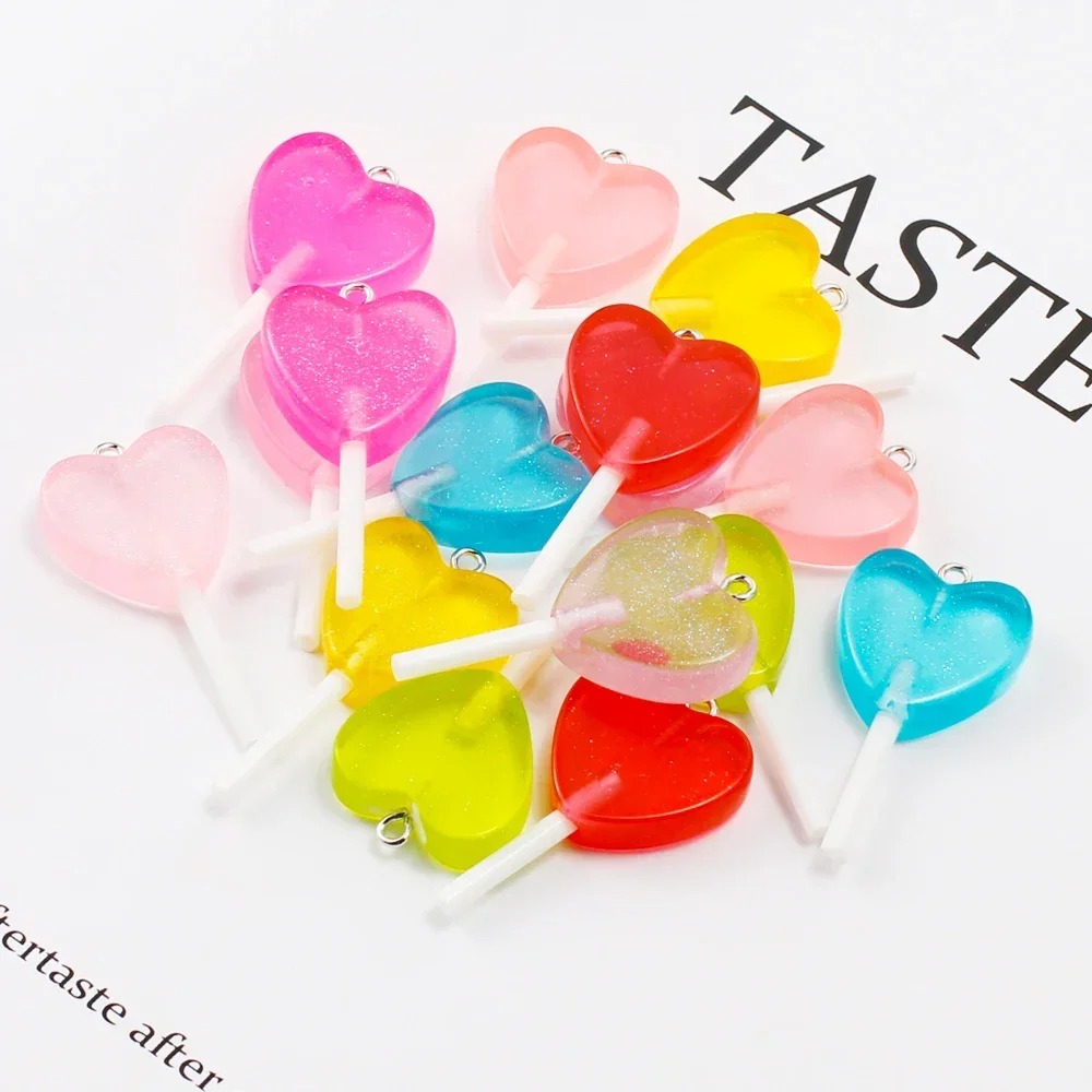 10 stuks Kawaii Glanzende Hart - Resin Art Glitter recensie en prijs