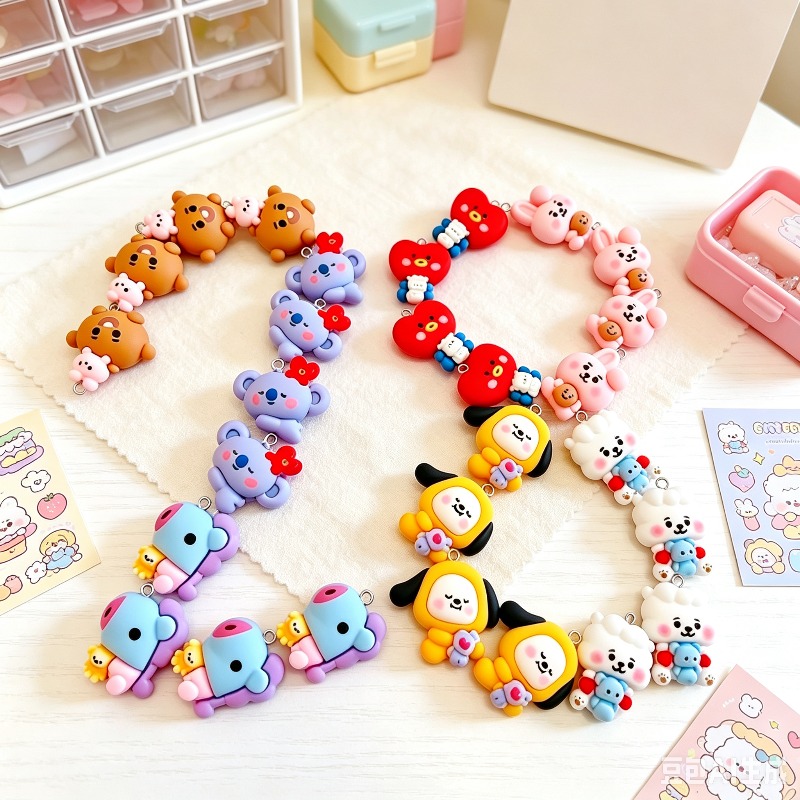 10 stuks Kawaii Honden- en Kon - Resin Art Jewellery recensie en prijs