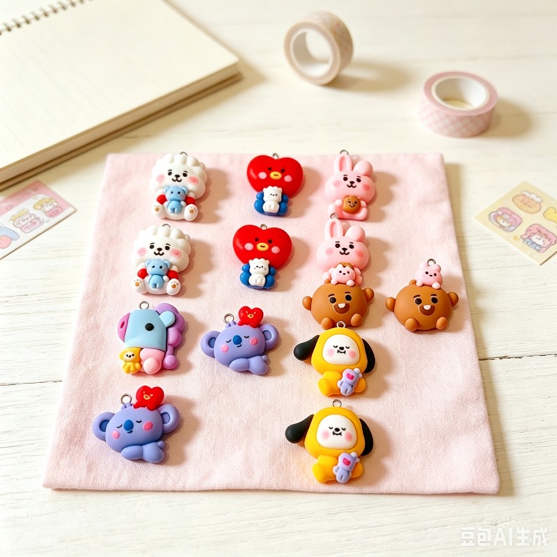 10 stuks Kawaii Honden- en Kon - Resin Art Jewellery recensie en prijs